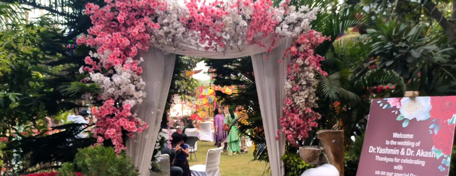 Professional conference setup