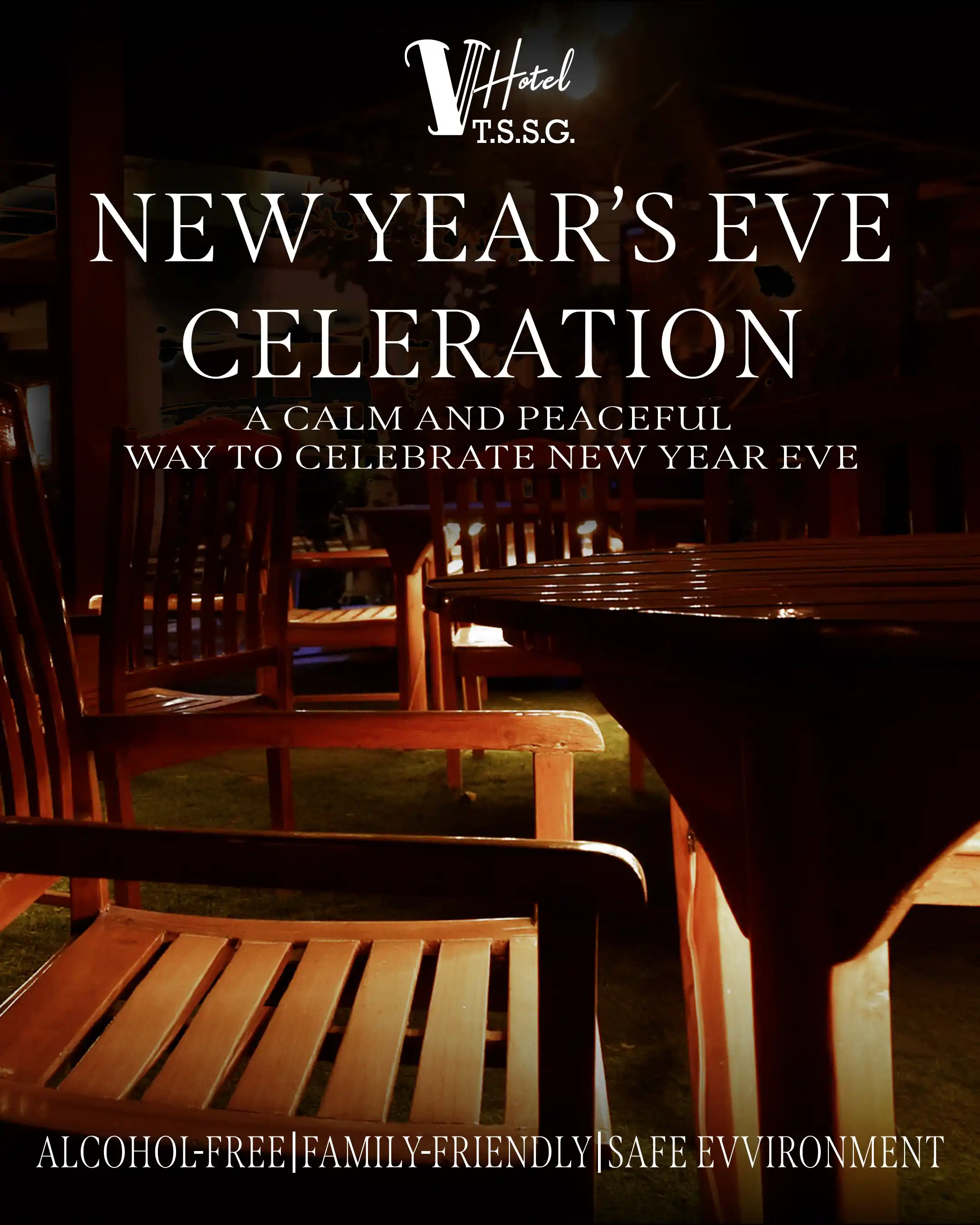 New Year’s Eve Celebration at V Hotel TSSG
